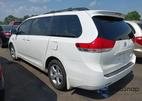2012 Toyota Sienna Le V6 8 Passenger из США, поврежденный, VIN 5TDKK3DC5CS270609